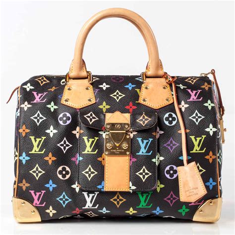 lv speedy multicolor black